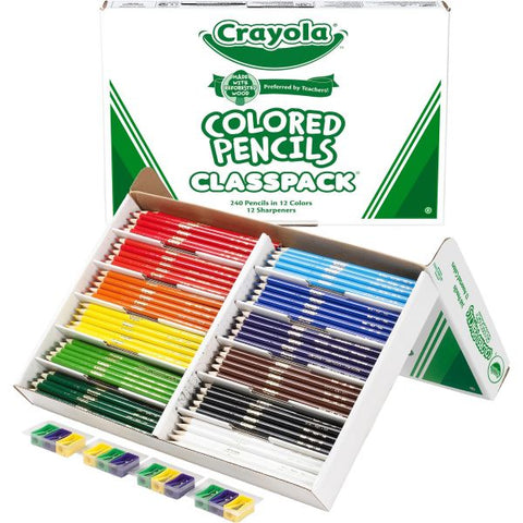 Crayola Classpack Color Pencils, Set Of 240