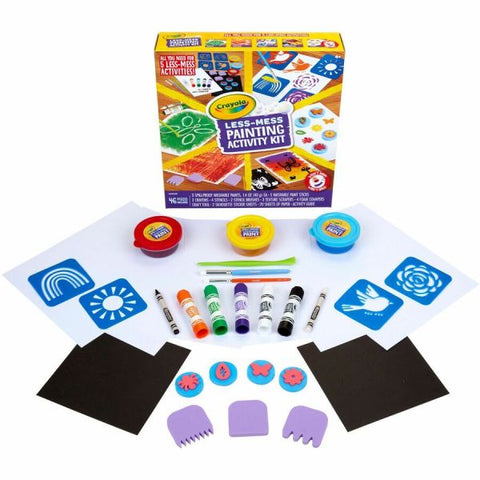 Crayola Less Mess Paint Set