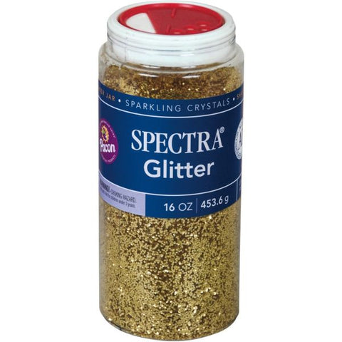 Pacon Glitter, Shaker-Top Can, Gold