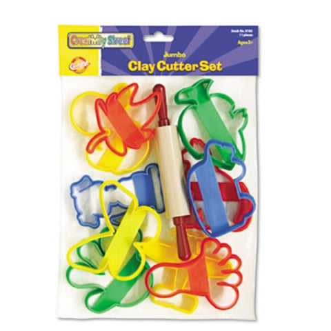 Creativity Street Clay Cutter Set - Clay Craft - 11 Piece(s) - 1 Set