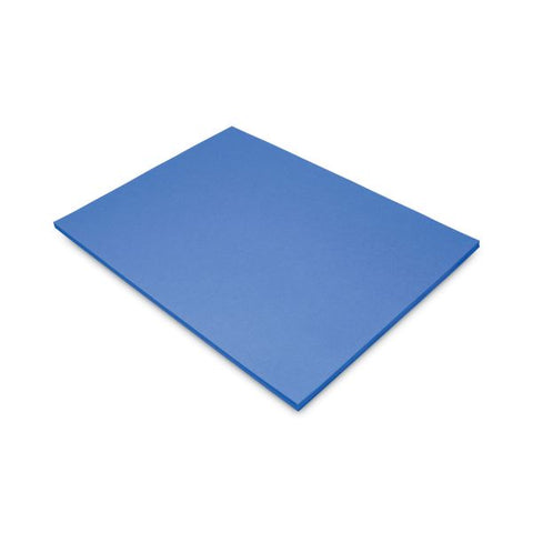 Tru-Ray Construction Paper, 50% Recycled, 18" x 24", Blue, Pack Of 50