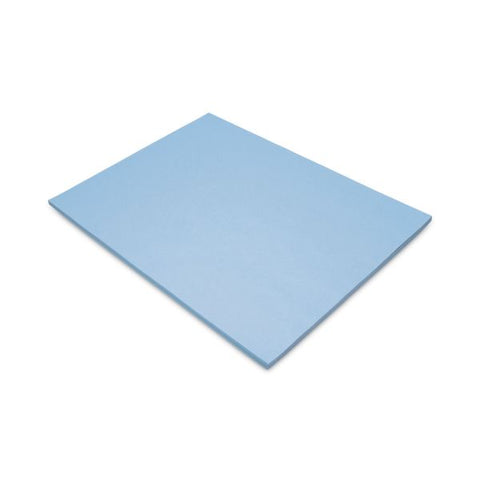 Tru-Ray Construction Paper, 50% Recycled, 18" x 24", Sky Blue, Pack Of 50