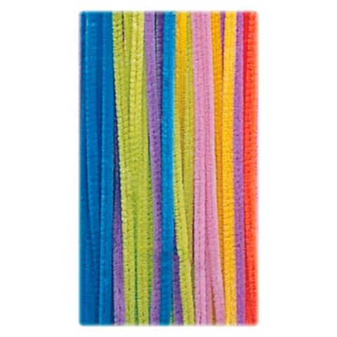 Creativity Street Jumbo Chenille Pipe Cleaners, 12" 1/4", Neon, Pack of 100