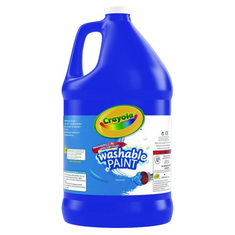 Crayola Washable Paint, Blue, Gallon