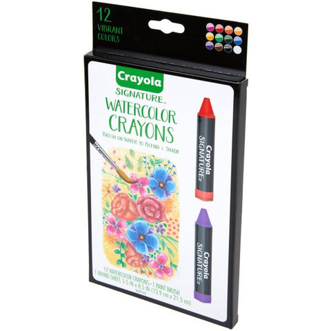 Crayola Signature Premium Watercolor Crayons