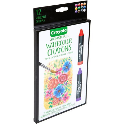 Crayola Signature Premium Watercolor Crayons