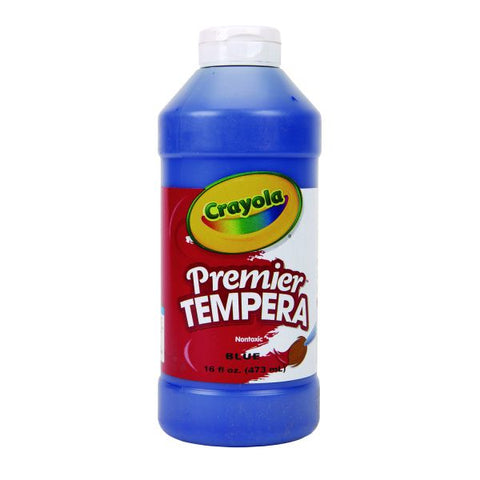 Crayola Premier Tempera Paint, 16 Oz, Blue