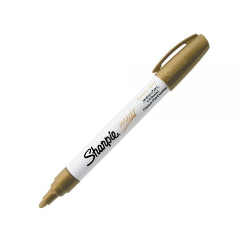 Sharpie Paint Marker, Bullet Point, Gold