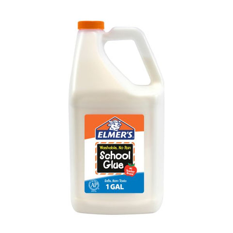 Elmer's Washable School Glue, 1 Gallon, White