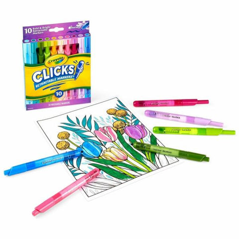 Crayola Clicks Retractable Markers