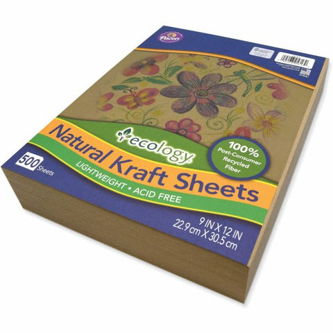 Creativity Street Natural Kraft Sheets