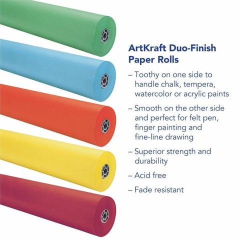 Pacon Spectra Art Kraft Roll, 36" x 1000', Scarlet