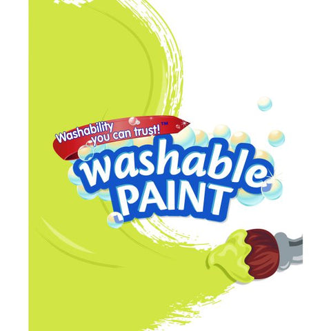 Crayola Washable Paint, Yellow, 16 Oz