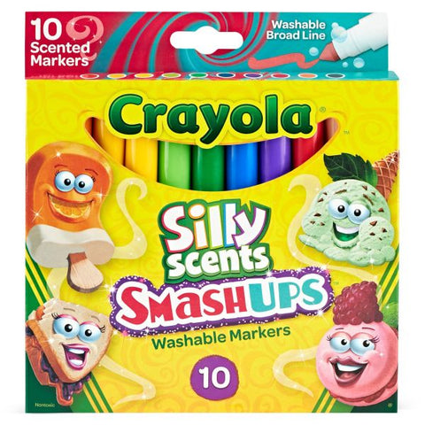 Crayola Silly Scents Slim Scented Washable Markers