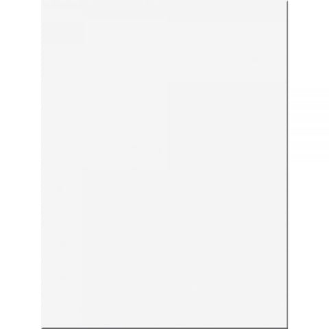 Riverside Groundwood Construction Paper, 100% Recycled, 18" x 24", Bright White, Pack Of 50