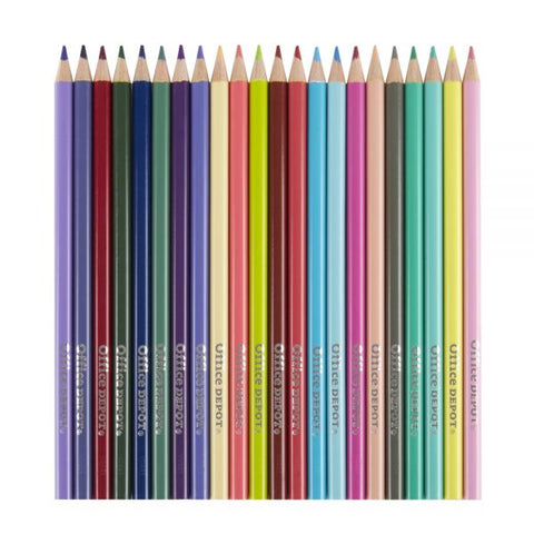 Color Pencils, 2.9 mm, Assorted Colors, Pack Of 220 Pencils