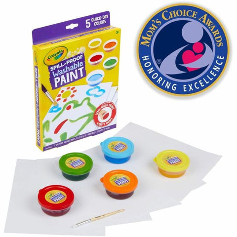 Crayola Spill Proof Washable Paint Set