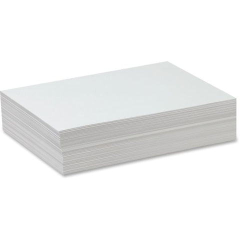 Pacon Sulphite Drawing Paper, 9" x 12", 50 Lb, White, 500 Sheets