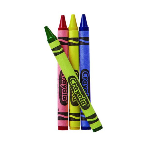 Crayola Cello Crayons, Assorted Colors, 4 Crayons Per Pack, Carton Of 360 Packs