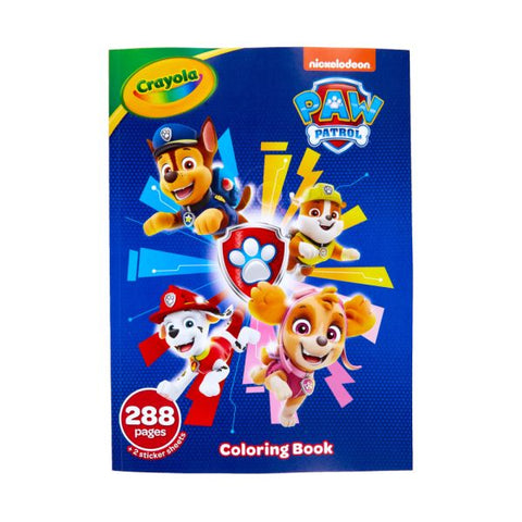 Crayola Paw Patrol Coloring Book