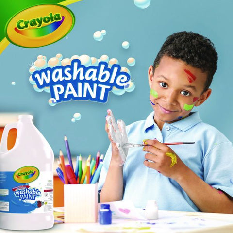 Crayola Washable Paint, White, Gallon