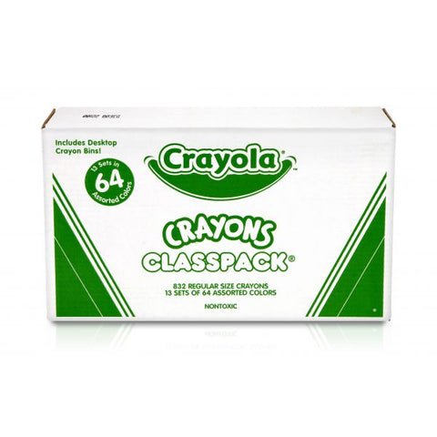 Crayola 64-Color Crayon Classpack