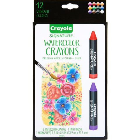 Crayola Signature Premium Watercolor Crayons