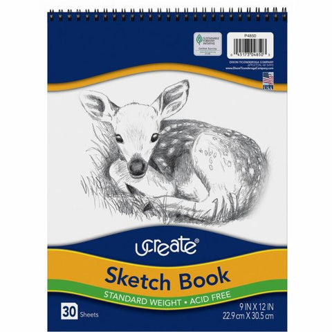 UCreate Medium Weight Acid Free Sketch Books