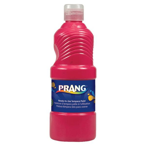 Prang Ready-To-Use Tempera Paint, 16 Oz., Red