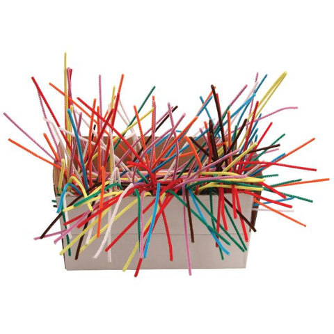 Creativity Street Chenille Stems, 4mm x 12", Assorted Colors, Box Of 1000