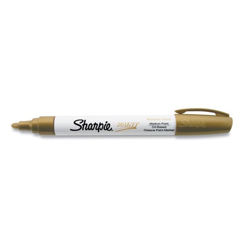 Sharpie Paint Marker, Bullet Point, Gold