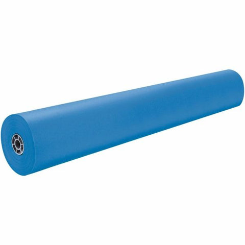 Pacon Rainbow Duo-Finish Kraft Paper Roll, 36" x 1000', Brite Blue