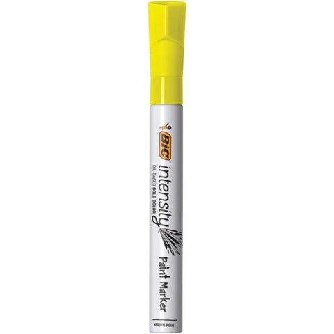 BIC Intensity Paint Marker - Bullet Marker Point - Assorted Ink - Oil Based - 7 / Pack