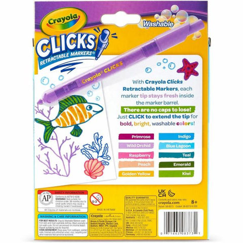 Crayola Clicks Retractable Markers