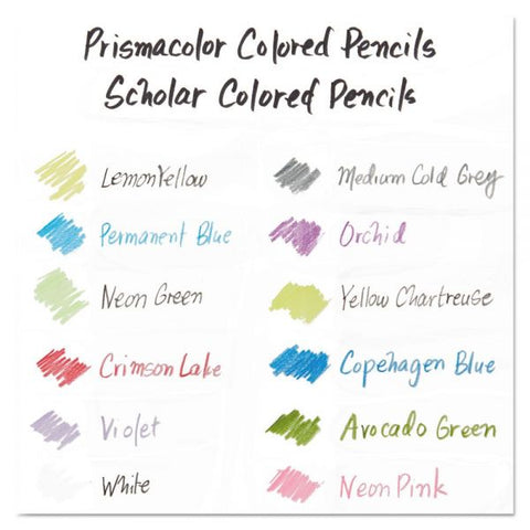 Prismacolor Scholar Colored Pencils