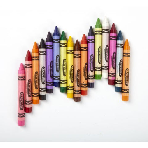 Crayola Classpack Triangular Crayons, 16 Colors, 256/Carton