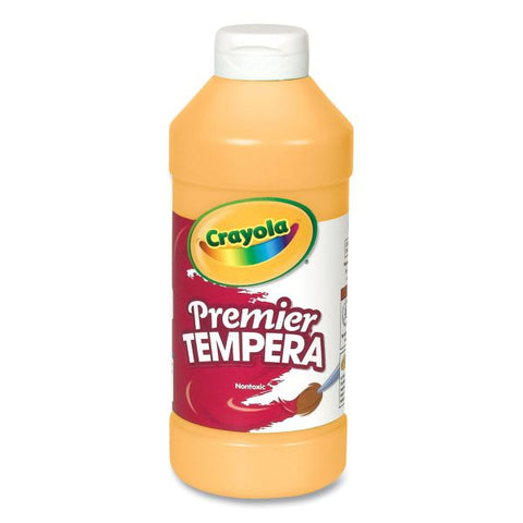 Crayola Premier Tempera Paint, Peach, 16 oz Bottle