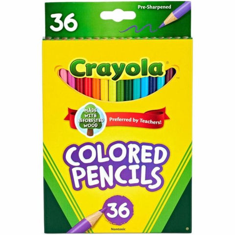 Crayola Colored Pencils, Set Of 36 Colors