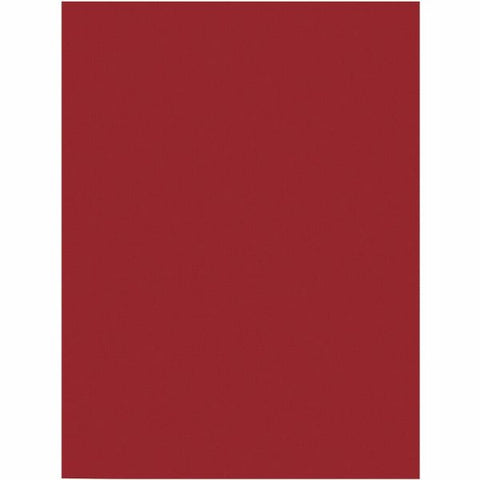 Prang SunWorks Construction Paper, 50 lb Text Weight, 9 x 12, Holiday Red, 50/Pack