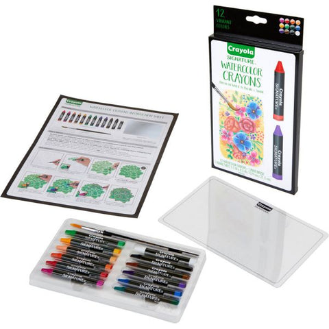 Crayola Signature Premium Watercolor Crayons