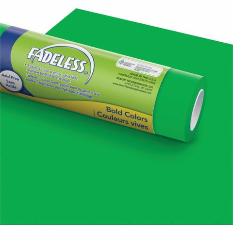 Pacon Fadeless Art Paper Roll, 48" x 50', Apple Green