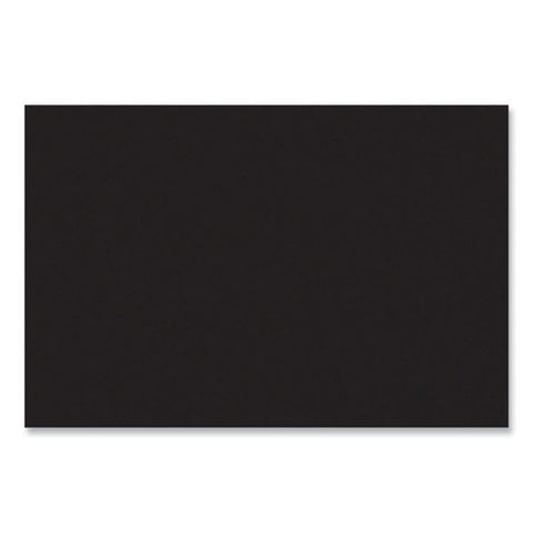 Prang SunWorks Construction Paper, 50 lb Text Weight, 24 x 36, Black, 50/Pack