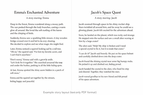 Personalized Short Story (Digital)