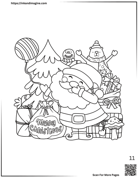 Christmas Coloring Page 11