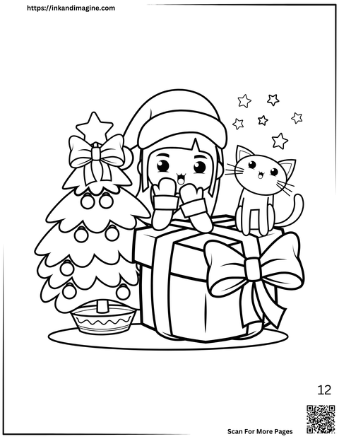 Christmas Coloring Page 12