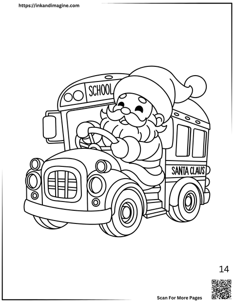 Christmas Coloring Page 14