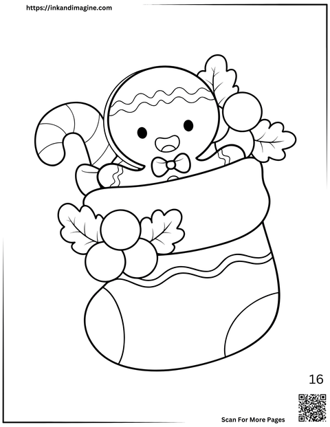 Christmas Coloring Page 16