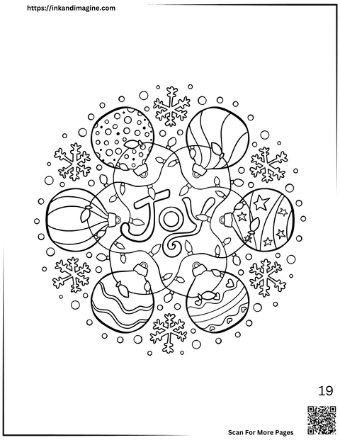 Christmas Coloring Page 19