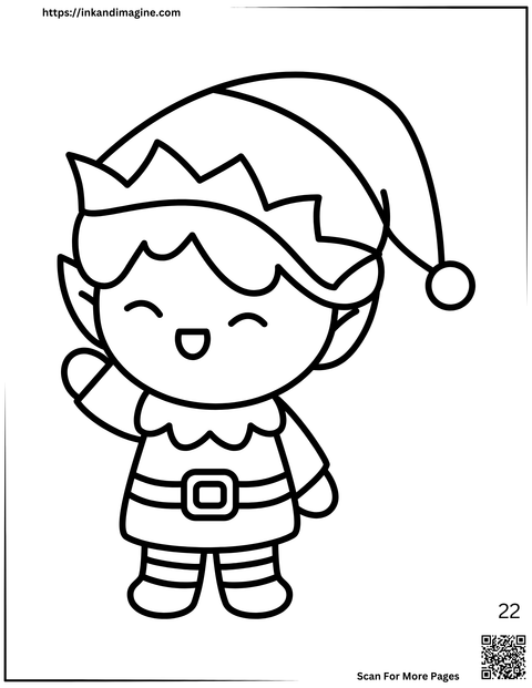 Christmas Coloring Page 22