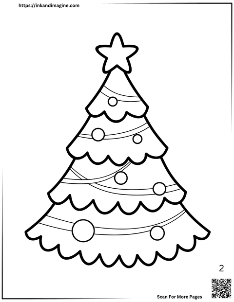 Christmas Coloring Page 2